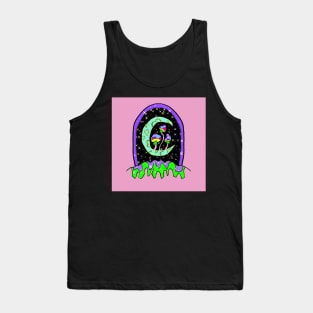 Magical Moon Mushroom Portal Tank Top